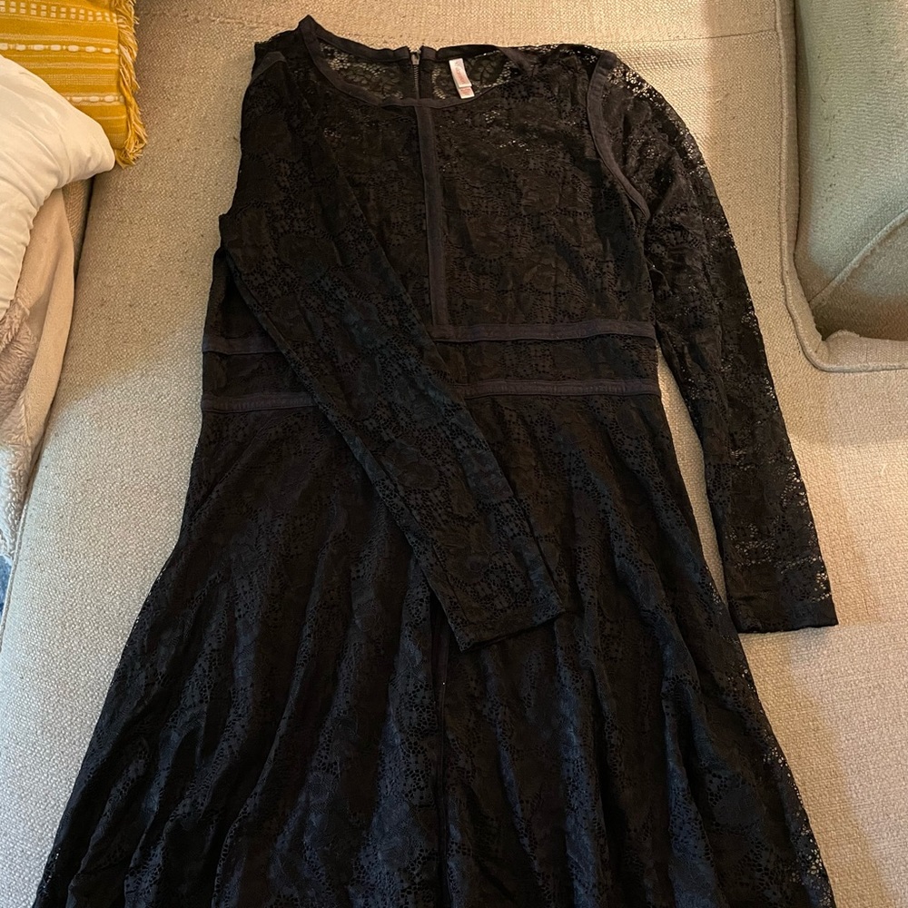 Super cute black lacy dress. Size XL.